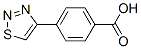 4-(1,2,3-Thiadiazol-4-yl)benzoic acid Structure,187999-31-1Structure