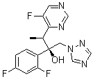 (2R,3s/2s,3r)-2-(2,4-difluorophenyl)-3-(5-fluoro-4-pyrimidinyl)-1-(1h-1,2,4-triazol-1-yl)-2-butanol Structure,188416-29-7Structure