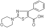 2-Morpholin-4-yl-4-phenyl-thiazole-5-carboxylic acid Structure,188679-21-2Structure