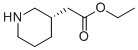 (S)-ethyl 2-(piperidin-3-yl)acetate hydrochloride Structure,188883-58-1Structure