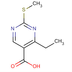 4-Ethyl-2-(methylthio)-5-pyrimidinecarboxylic acid Structure,188937-14-6Structure