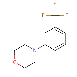 4-(3-(三氟甲基)苯基)嗎啉結(jié)構(gòu)式_189065-49-4結(jié)構(gòu)式