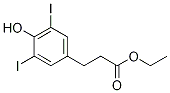 3-(4-羥基-3,5-二碘苯基)丙酸乙酯結(jié)構(gòu)式_189447-39-0結(jié)構(gòu)式