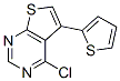 4-Chloro-5-(2-thienyl)thieno[2,3-d]pyrimidine Structure,189681-04-7Structure