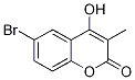 6-Bromo-4-hydroxy-3-methyl-2h-1-benzopyran-2-one Structure,189873-70-9Structure