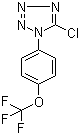 5-Chloro-1-(4-trifluoromethoxyphenyl)-1h-tetrazole Structure,190082-01-0Structure