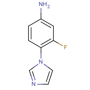 3-Fluoro-4-(1h-imidazol-1-yl)phenylamine Structure,190200-19-2Structure