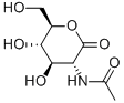 2-Acetamido-2-deoxy-d-glucono-.delta.-lactone Structure,19026-22-3Structure