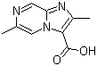 2,6-Dimethyl-imidazo[1,2-a]pyrazine-3-carboxylic acid Structure,190381-50-1Structure