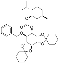 4-O-芐基-3-(-)-羧基薄荷-1,2:5,6-di-o-環(huán)亞己ad-l-肌醇結(jié)構(gòu)式_190513-83-8結(jié)構(gòu)式