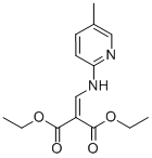 ((5-Methyl-2-pyridinylamino)methylene)malonic acid diethyl ester Structure,19056-89-4Structure