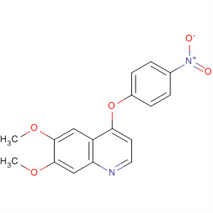 6,7-Dimethoxy-4-(4-nitrophenoxy)quinoline Structure,190728-24-6Structure