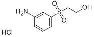 2-(3-Aminophenylsulfonyl)ethanol hydrochloride Structure,19076-03-0Structure