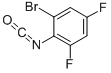 2-Bromo-4,6-difluorophenyl isocyanate Structure,190774-48-2Structure