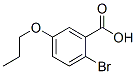 2-Bromo-5-n-propyloxybenzoic acid Structure,190965-43-6Structure