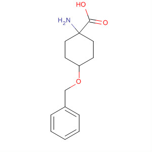 1-Amino-4-(benzyloxy)cyclohexanecarboxylic acid Structure,191110-75-5Structure