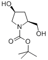 (2S,4s)-4-羥基-2-(羥基甲基)吡咯烷-1-羧酸叔丁酯結(jié)構(gòu)式_191280-88-3結(jié)構(gòu)式