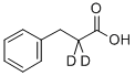 Hydrocinnamic-a,a-d2 acid Structure,19136-97-1Structure