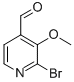 2-Bromo-3-methoxy-4-pyridinecarboxaldehyde Structure,191418-78-7Structure