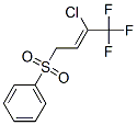 3-Chloro-4,4,4-trifluoro-2-butenyl phenyl sulphone Structure,191591-43-2Structure