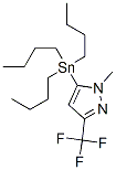 1-Methyl-5-(tributylstannyl)-3-(trifluoromethyl)-1H-pyrazole Structure,191606-78-7Structure