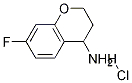 7-Fluorochroman-4-amine hydrochloride Structure,191608-21-6Structure