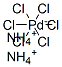 Ammonium hexachloropalladate(IV) Structure,19168-23-1Structure