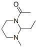 Pyrimidine, 1-acetyl-2-ethylhexahydro-3-methyl- (9ci) Structure,191990-65-5Structure