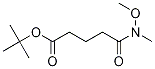 Tert-butyl 5-(methoxy(methyl)amino)-5-oxopentanoate Structure,192123-40-3Structure