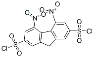 4,5-Dinitro-9H-fluorene-2,7-disulfonyl dichloride Structure,192208-57-4Structure