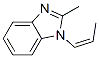 1H-benzimidazole,2-methyl-1-(1-propenyl)-,(z)-(9ci) Structure,192505-91-2Structure