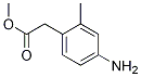 4-Amino-2-methylbenzeneacetic acid methyl ester Structure,192650-52-5Structure