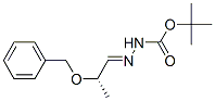 S-N-(2-芐氧基-丙烯基)-肼基甲酸叔丁酯結(jié)構(gòu)式_192802-28-1結(jié)構(gòu)式