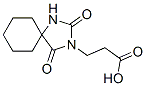 3-(2,4-Dioxo-1,3-diazaspiro[4.5]dec-3-yl)propanoic acid Structure,19282-94-1Structure