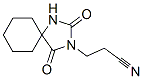 3-(2,4-Dioxo-1,3-diazaspiro[4.5]dec-3-yl)propanenitrile Structure,19283-00-2Structure