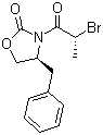 (4S)-3-(2-溴-1-氧代丙基)-4-(苯基甲基)-2-噁唑烷酮結(jié)構(gòu)式_192864-91-8結(jié)構(gòu)式