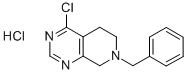 7-Benzyl-4-chloro-5,6,7,8-tetrahydropyrido[3,4-d]pyrimidine Structure,192869-80-0Structure