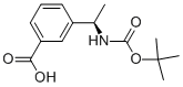 (R)-3-(1-tert-butoxycarbonylamino-ethyl)-benzoic acid Structure,193150-14-0Structure