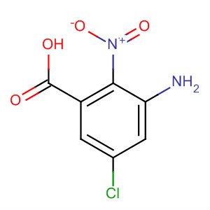 3-Amino-5-chloro-2-nitrobenzoic acid Structure,193481-78-6Structure