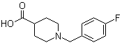 1-(4-Fluoro-benzyl)-piperidine-4-carboxylic acid Structure,193538-25-9Structure