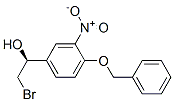 (S)-1-(4-benzyloxy-3-nitrophenyl)-2-bromoethanol Structure,193761-53-4Structure