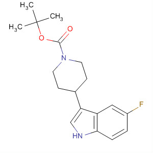 4-(5-Fluoro-1h-indol-3-yl)-piperidine-1-carboxylic acid tert-butyl ester Structure,194036-50-5Structure