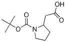 1-Boc-2-pyrrolidineacetic acid Structure,194154-91-1Structure