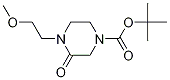 Tert-butyl 4-(2-methoxyethyl)-3-oxopiperazine-1-carboxylate Structure,194351-03-6Structure