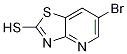 6-Bromothiazolo[4,5-b]pyridine-2-thiol Structure,194668-71-8Structure