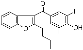 2-Butyl-3-(3,5-Diiodo-4-hydroxy benzoyl) benzofuran Structure,1951-26-4Structure