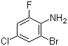 2-Bromo-4-chloro-6-fluoroaniline Structure,195191-47-0Structure