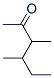 3,4-Dimethyl-2-hexanone Structure,19550-10-8Structure