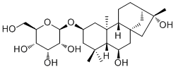 2,6,16-KAuranetriol 2-O-beta-D-allopyranoside Structure,195735-16-1Structure