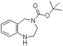 1,2,3,5-Tetrahydro-benzo[e][1,4]diazepine-4-carboxylic acid tert-butyl ester Structure,195983-63-2Structure